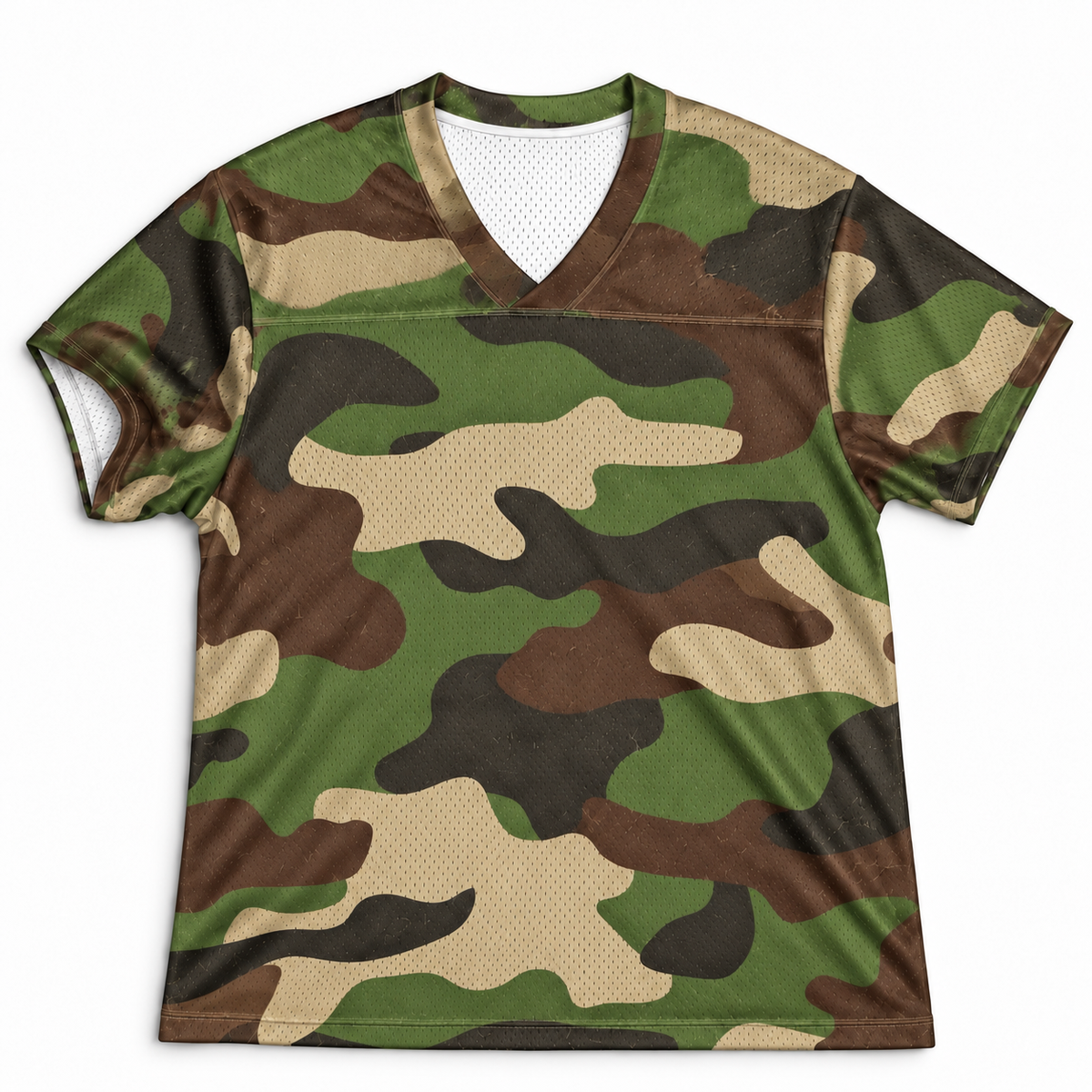 GRID.01™ Performance Mesh Jersey Camo Green