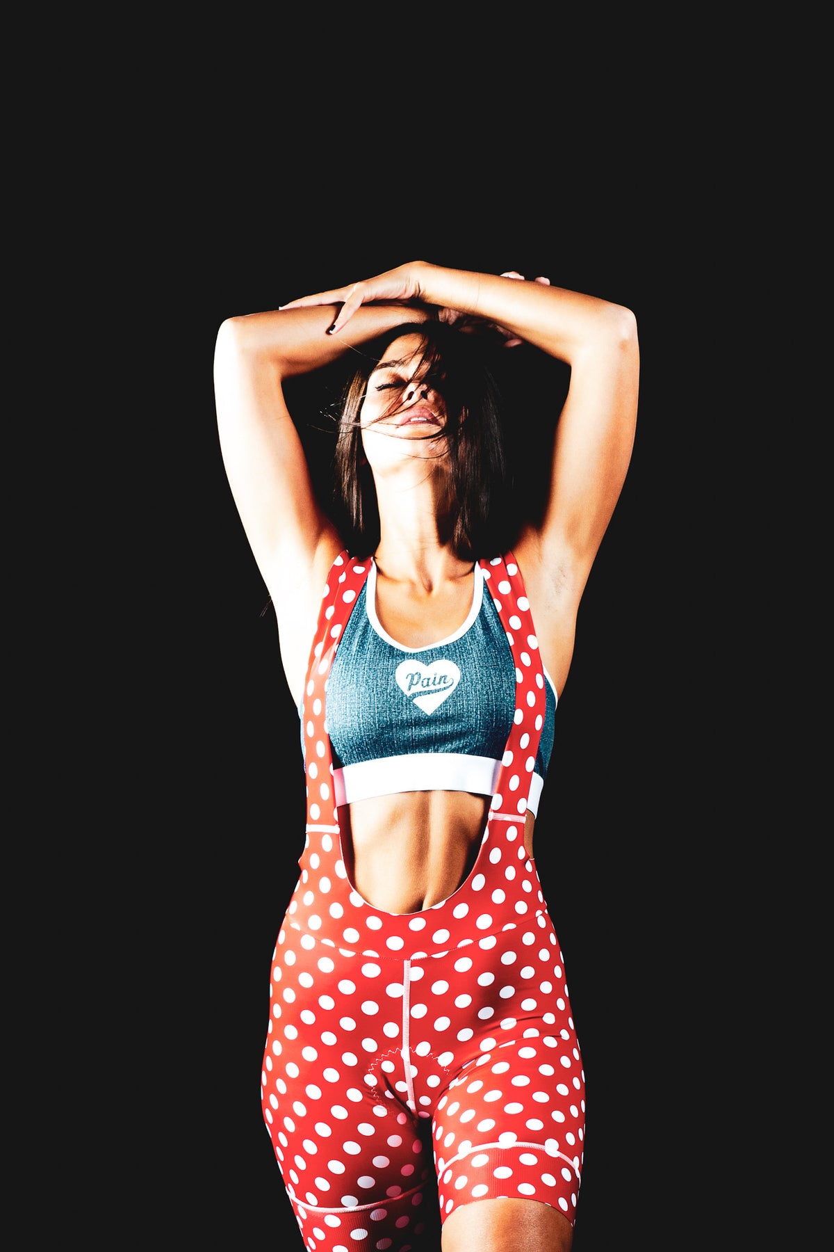 Sonic Bib Red Polka