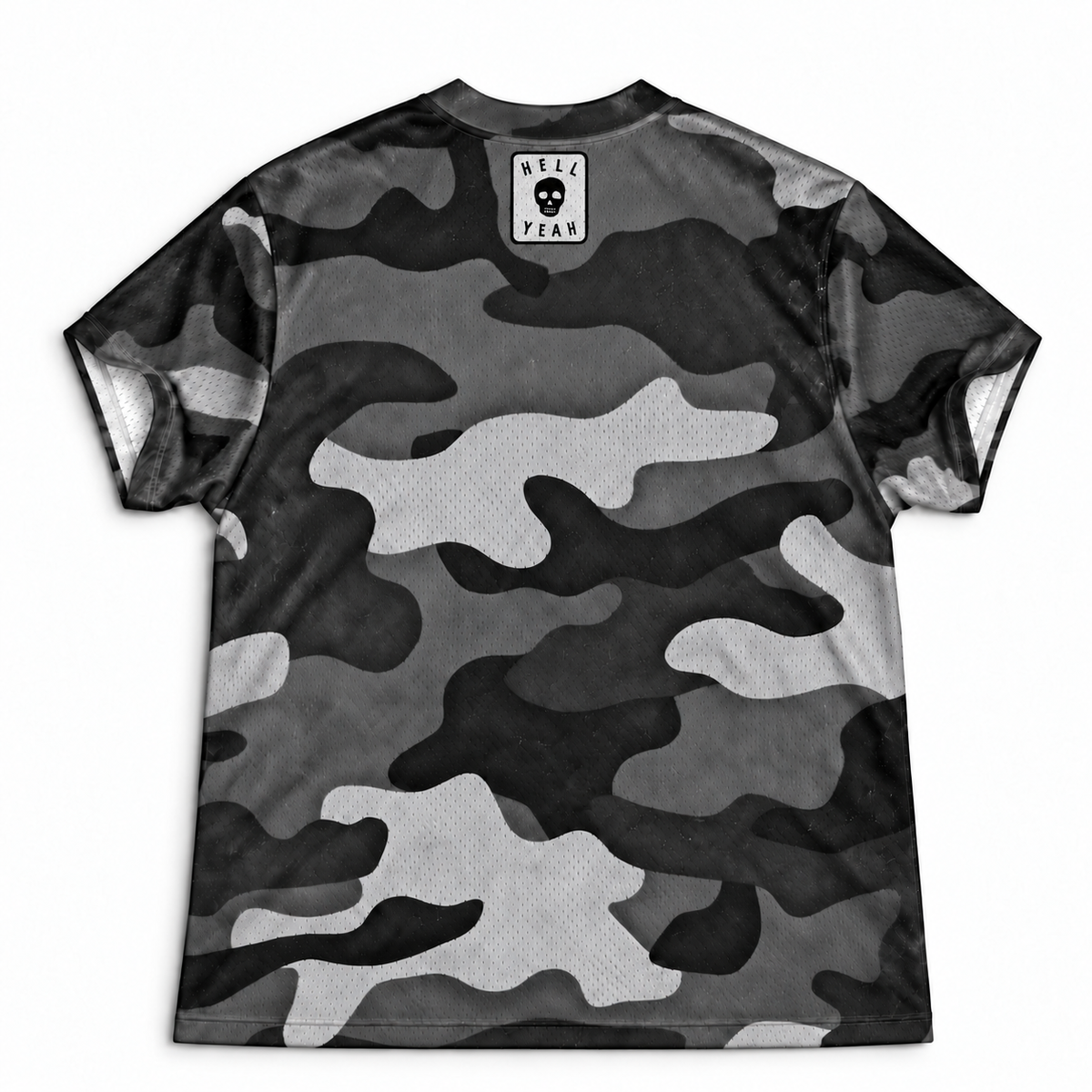 GRID.01™ Performance Mesh Jersey Camo Grey