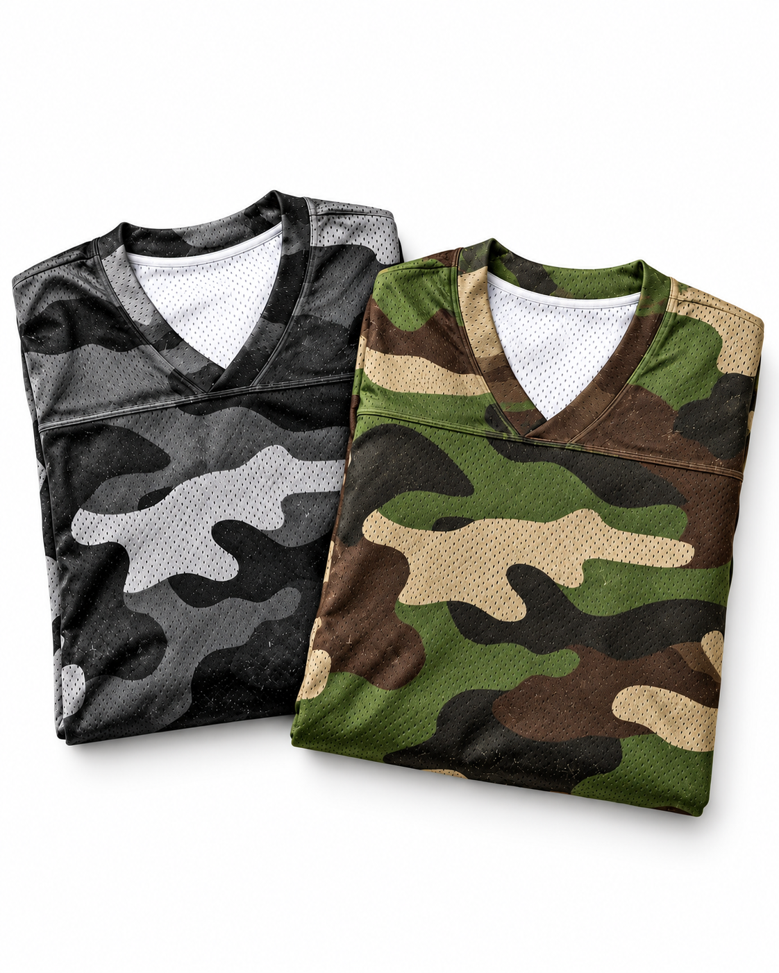 GRID.01™ Performance Mesh Jersey Camo Green